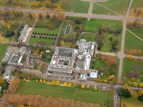 kensington palace top view