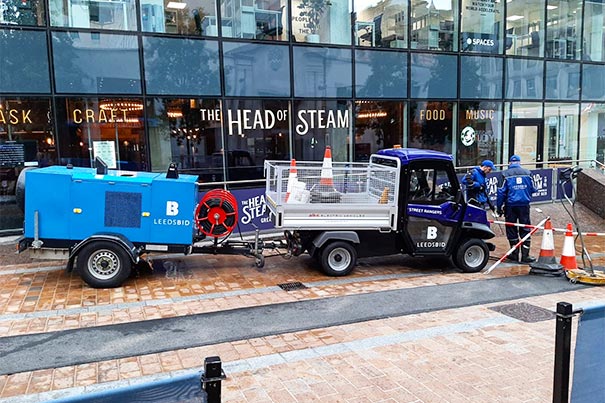 ALKE' road type-approval vehicles - Steel mesh sides