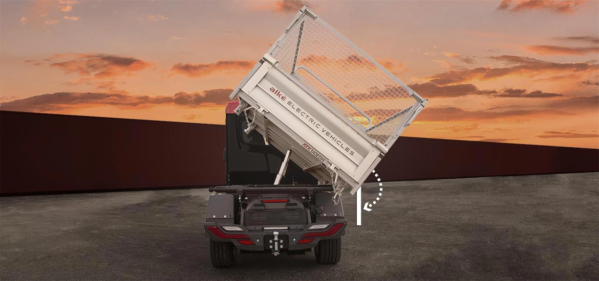 Three way tipper truck Alke'