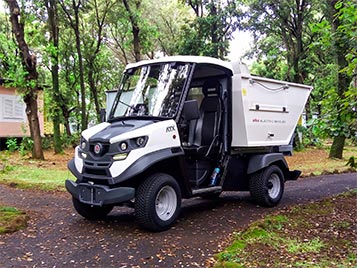 Golf cart for work