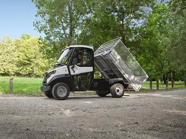 Electric tipper vans